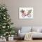 Stupell Industries Merry Christmas Seasonal Bicycle Canvas Wall Art